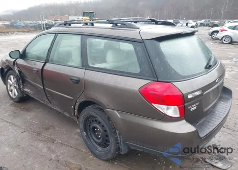 2008 Subaru Outback 2.5I/2.5I L.l. Bean Edition z USA, uszkodzony, nr VIN 4S4BP61C387334683